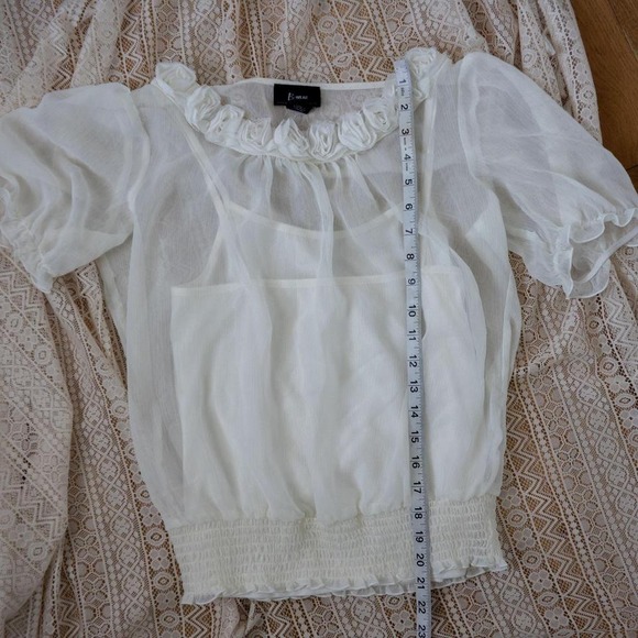 Byer B. Wear Sheer Lolita Top - Picture 6 of 7